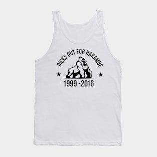 Harambe Gorilla Tank Top